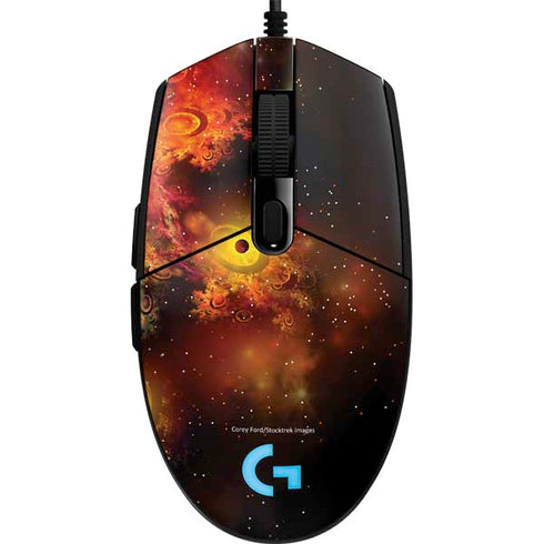 StockTrek Colorful Nebulae and Interstellar Matter G203 Prodigy RGB Wired Gaming Mouse Skin